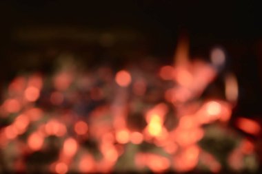 Soyut kırmızı şenlik bokeh arkaplanı