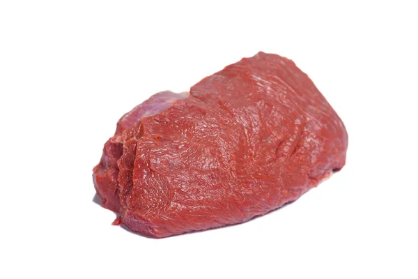 배경에 고립의 쇠고기 신선한 — 스톡 사진