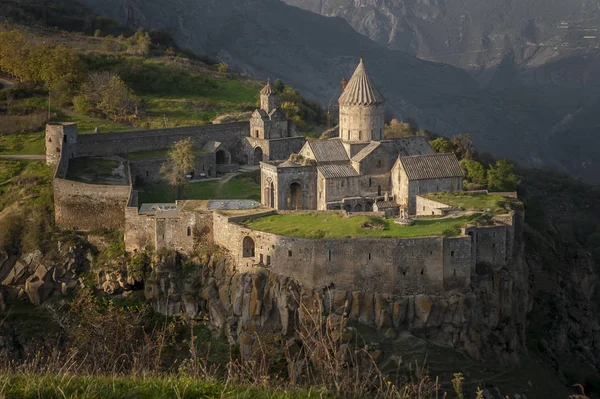 Монастир Tatev Монастир Вірменської Століття — стокове фото