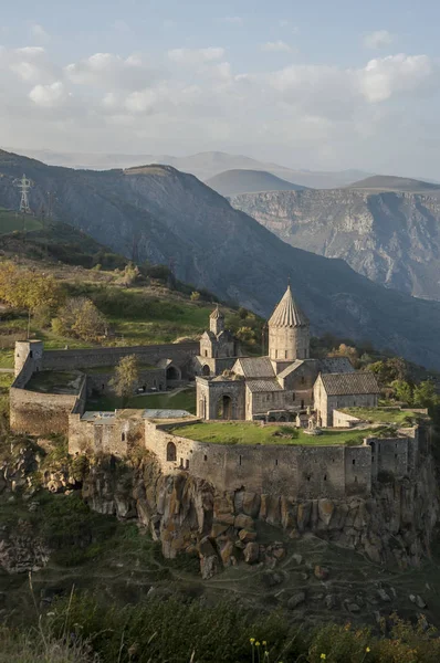 Monasterio Tatev Monasterio Armenio Del Siglo — Foto de Stock