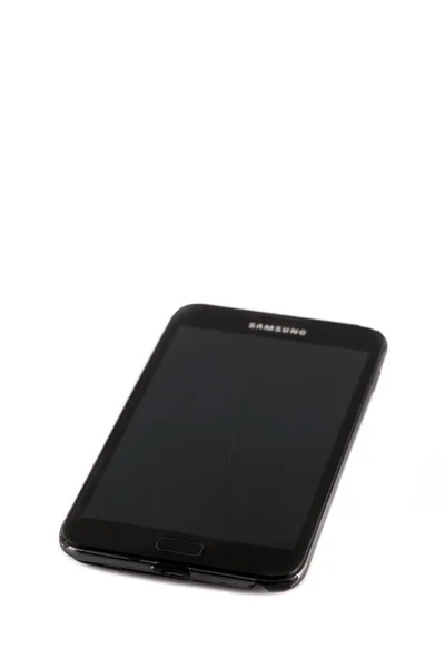 Prága Cseh Köztársaság 2018 Ban Törött Samsung Okostelefonok Törött Képernyő — Stock Fotó