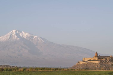 Eski Ermeni Kilisesi Khor Virap içinde belgili tanımlık geçmiş ağrı Dağı ile