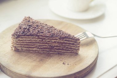 Mikado kek ahşap tahta üzerinde