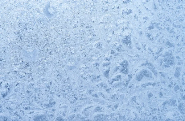 Close Blue Ice Background Texture Texture Ice Patterns — стоковое фото