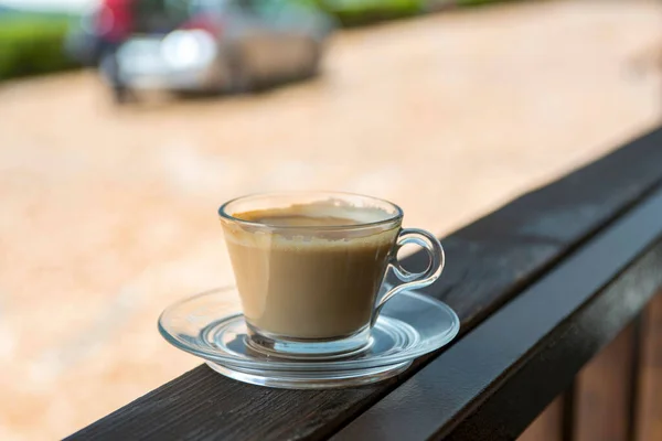 Cafea Terasă Close — Fotografie, imagine de stoc