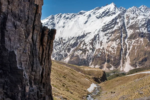 Beautiful Mountain Landscape Elbrus Region — 스톡 사진