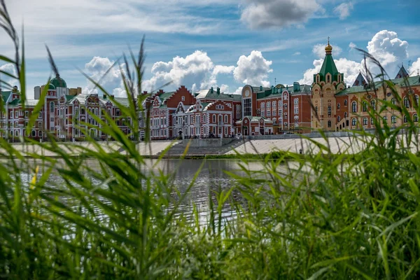 Amsterdam Damm Yoshkar Ola Sommer — Stockfoto