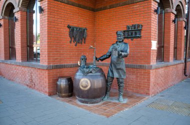 Zhiguli birası heykeli