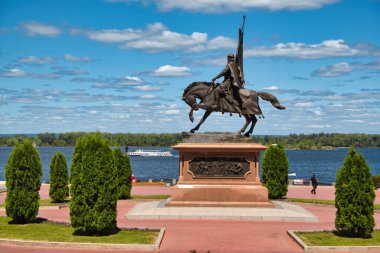 Samara 'daki Prens Grigory Zasekin Anıtı.
