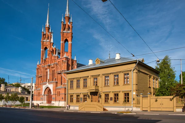 Museum Landgoed Van Tolstoj Rooms Katholieke Kerk Samara — Stockfoto