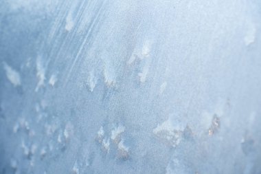 Bir kış pencere cam soğuk Noel desene