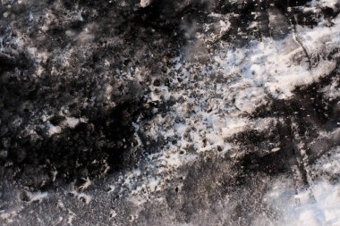 Doku kışın Baykal Gölü buz. Kırık buz doku.