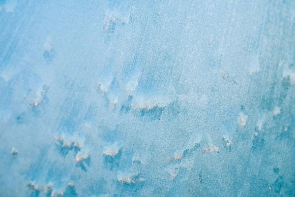 Rime Frost Ice Texture Ice Pattern Texture — Stock Photo, Image