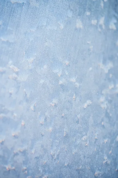 ウィンドウの霜によって行われたパターン 冬に凍る背景写真 — ストック写真