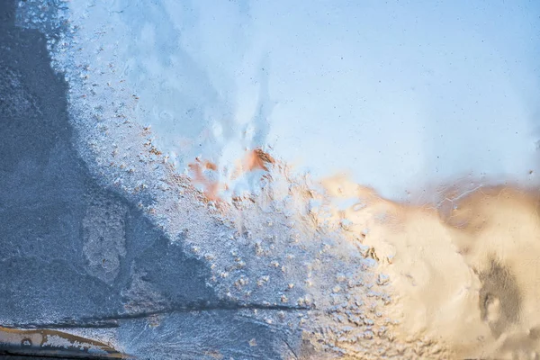 Ром Мороз Ледяная Текстура Текстура Льда — стоковое фото