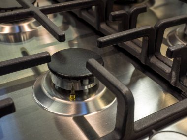 gaz sobası görüntü kadar kapatın