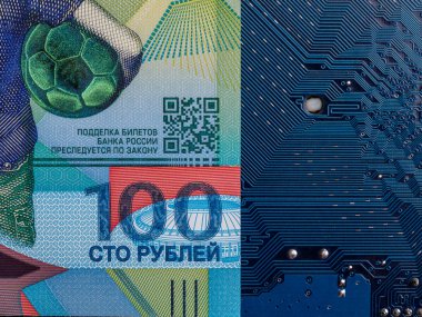FIFA Dünya Kupası 2018 100 ruble banknotlar, Rusya'da yeni banknot. 