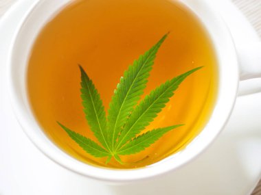 esrar çay. Esrar yaprak bitkisel kaynatma ağrı tedavisi ve iştah artışı kahvenden hazırladım. esrar kullanım tıbbi amaçlar için kavramı.