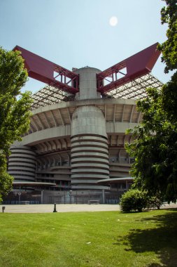 Çelyabinsk, Rusya Federasyonu - Haziran 07,2017: Stadyumu San Siro, Milan, İtalya
