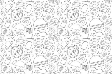 Sokak gıda kökenli satırı simgesi. 