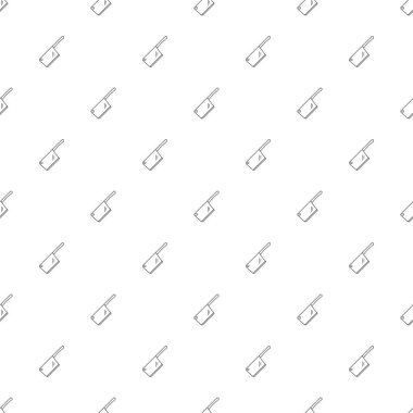 Kasap bıçağı arka plandan satırı simgesi. 