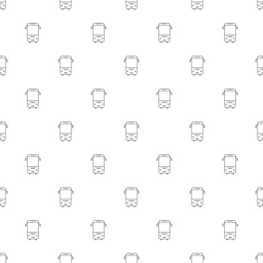 Otobüs arka plandan satırı simgesi. 