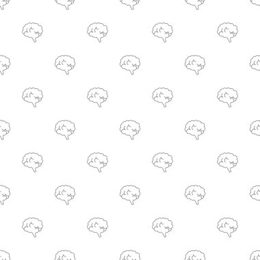 Beyin arka plandan satırı simgesi. 