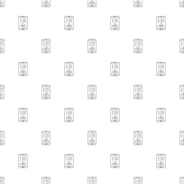 Vektör hap zamanlayıcı desen. Hap zamanlayıcı sorunsuz arka plan