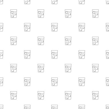 Buzlu su arka plandan satırı simgesi. 