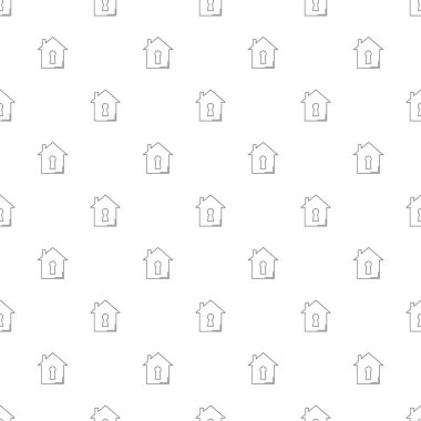 Ev güvenlik kökenli satırı simgesi.