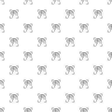 Parmak yazdırma arka plandan satırı simgesi. 