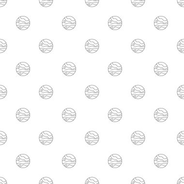 Gaz gezegeni arka plandan satırı simgesi. 