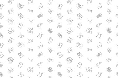 Vektör çamaşır desen. Çamaşır sorunsuz arka plan