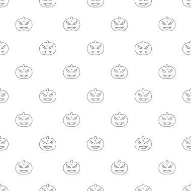 Kabak desen vektör. Cadılar Bayramı sorunsuz arka plan. 