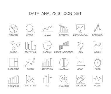Satır simgeler kümesi. Veri çözümleme paketi. 