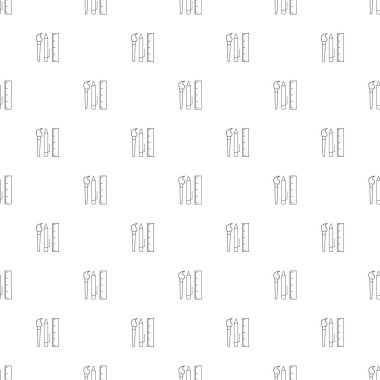 Yaratıcı satırı simgesi arka plan sağlar. Doğrusal vektör desen. 