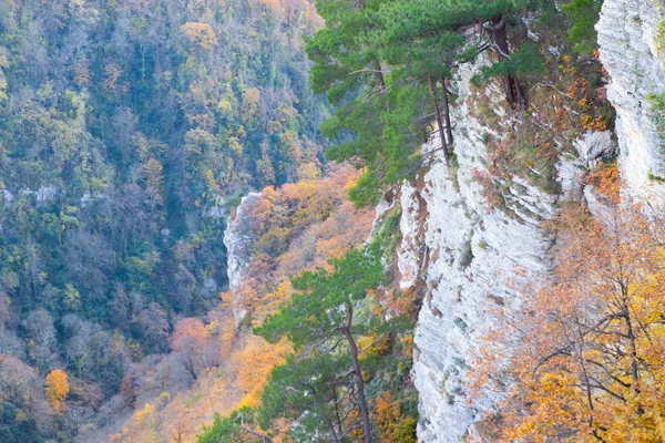 Vista de Outono das Pedras da Águia , — Fotografia de Stock