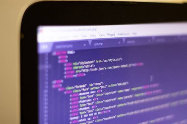Yazılım geliştirici programlama kodu 