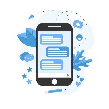 Sohbet smartphone ile iletişim