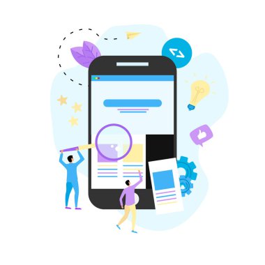 Yaratıcı web sayfası geliştirme ve web tasarımı kavramı