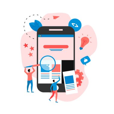 Yaratıcı web sayfası geliştirme ve web tasarımı kavramı