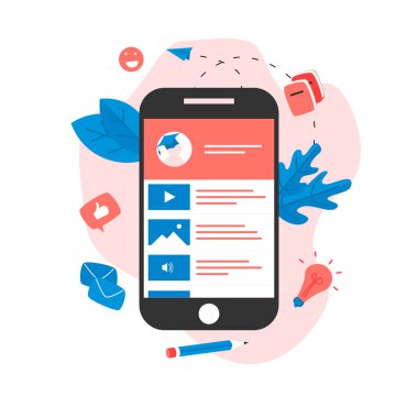 Online eğitim uygulaması. E-öğrenme kavramı