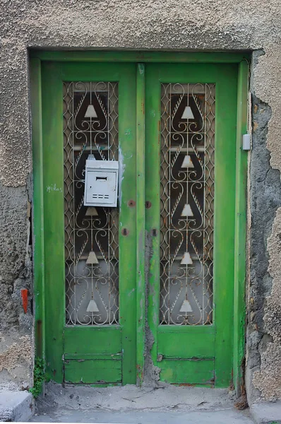 Старый Винтажный Стиль Двери — стоковое фото