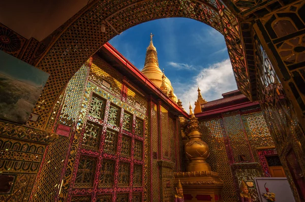 Pagoda Taung Pyi Mandalay Hill Mandalay Myanmar —  Fotos de Stock