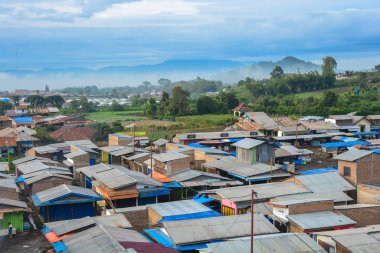 Berastagi Sinabung Sibayak aktif yanardağ dağ, Medan, Kuzey Sumatra, Endonezya