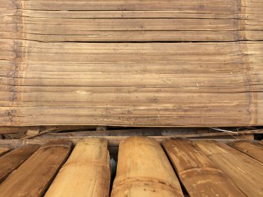 Bambu duvar doku arka plan, tahta bambu ahşap grafik st için