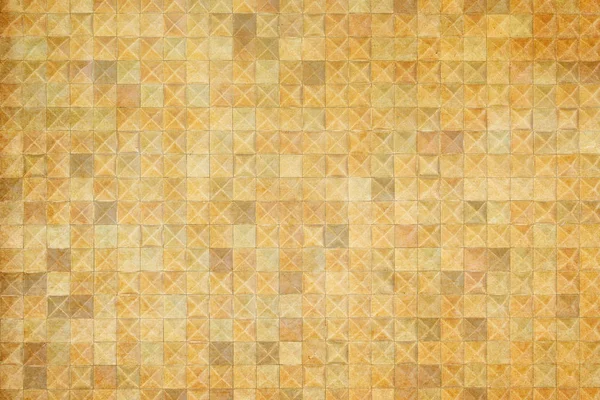 Brown piastrelle di mosaico sfondo texture, Vintage sfondo wallpa — Foto Stock