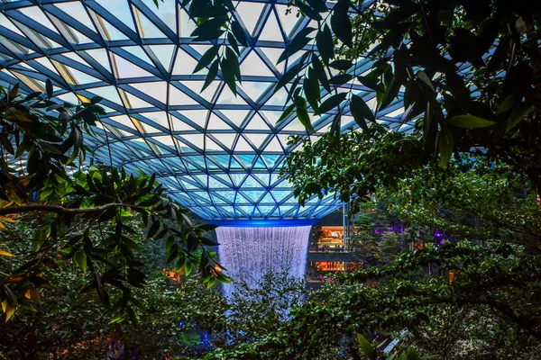 Singapur City, Singapur - 28 Mayıs 2019 : Yağmur Girdabı, Bu