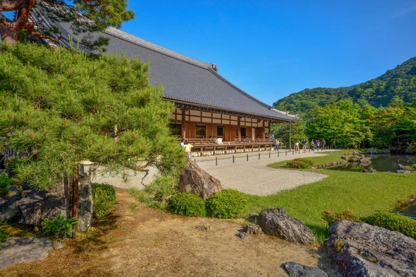 Templo herança Tenryuji localizado no distrito de Arashiyama de Kyoto . — Fotografia de Stock