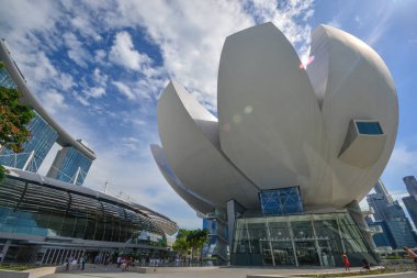 Singapur - 28 Mayıs 2019 :Sanat Bilimi Müzesi bir müzedir 